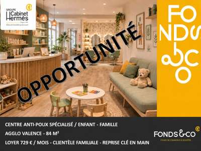 Vente centre spécialisé soin capillaire à Valence