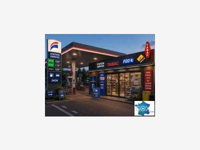 Vente garage-station service tabac FDJ à Ruoms