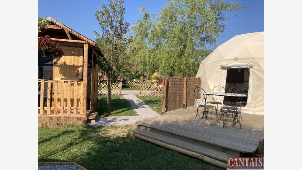 Vente gîte hébergements atypiques axe Paris Lille
