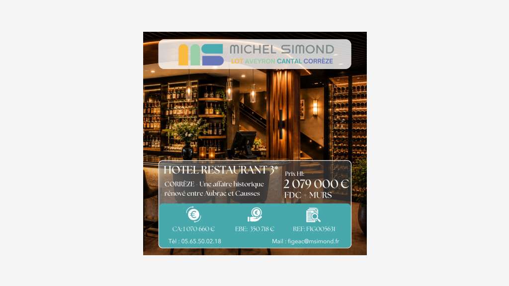 Exclusivité hôtel restaurant + 45N° Vallée du Lot