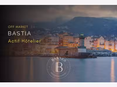 Actif hôtelier fort potentiel à vendre à Bastia
