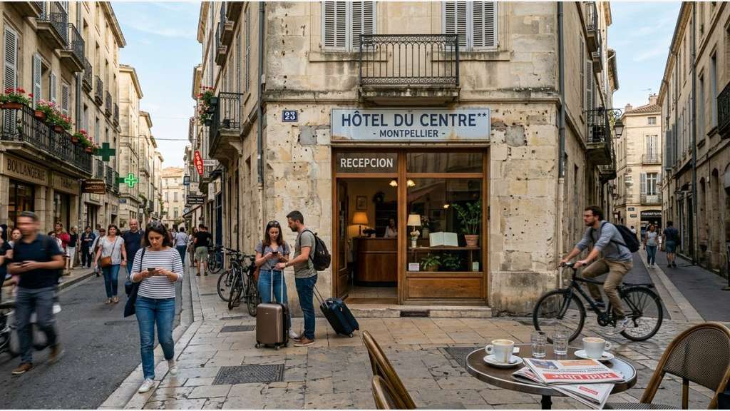 Vente hôtel bureau en plein centre de Montpellier