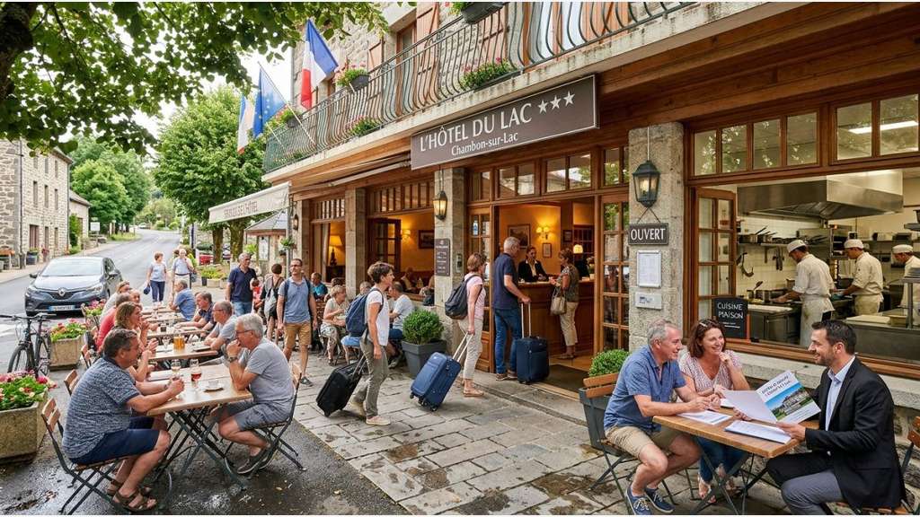 A vendre hôtel bureau *** dans le Massif du Sancy