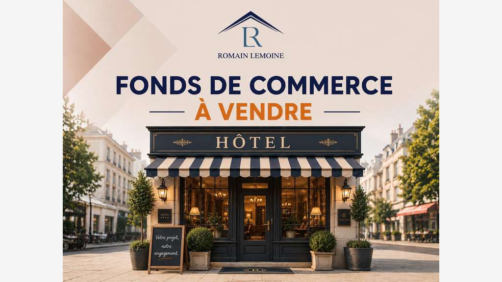 Vente hôtel restaurant au centre de Jargeau