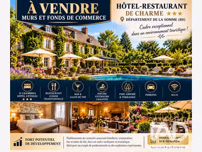 Vente hôtel murs et fonds à Maresquel-Ecquemicourt