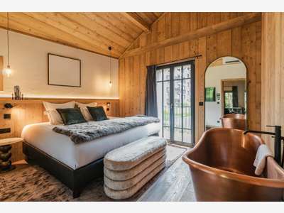 Vente hôtel spa 5 ***** murs & fonds à Megève