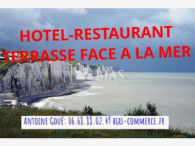 Vente hôtel restaurant terrasse licence IV dept 76