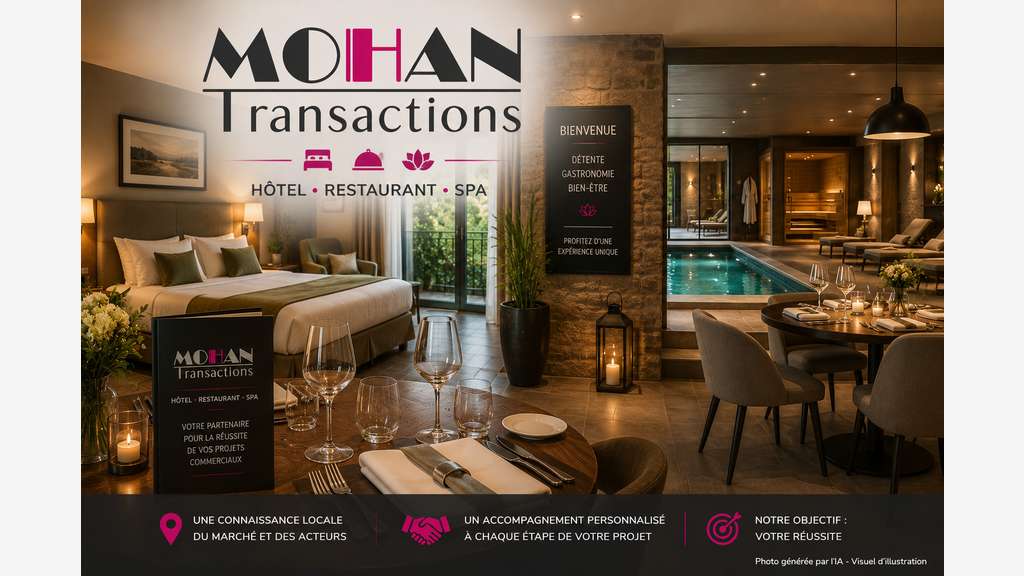 Vente hôtel restaurant bar spa à Saint Lo