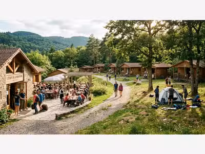 Vente hôtel restaurant camping proche de Thiers