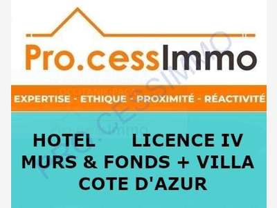 Vente hôtel + villa emplacement premium dept Var