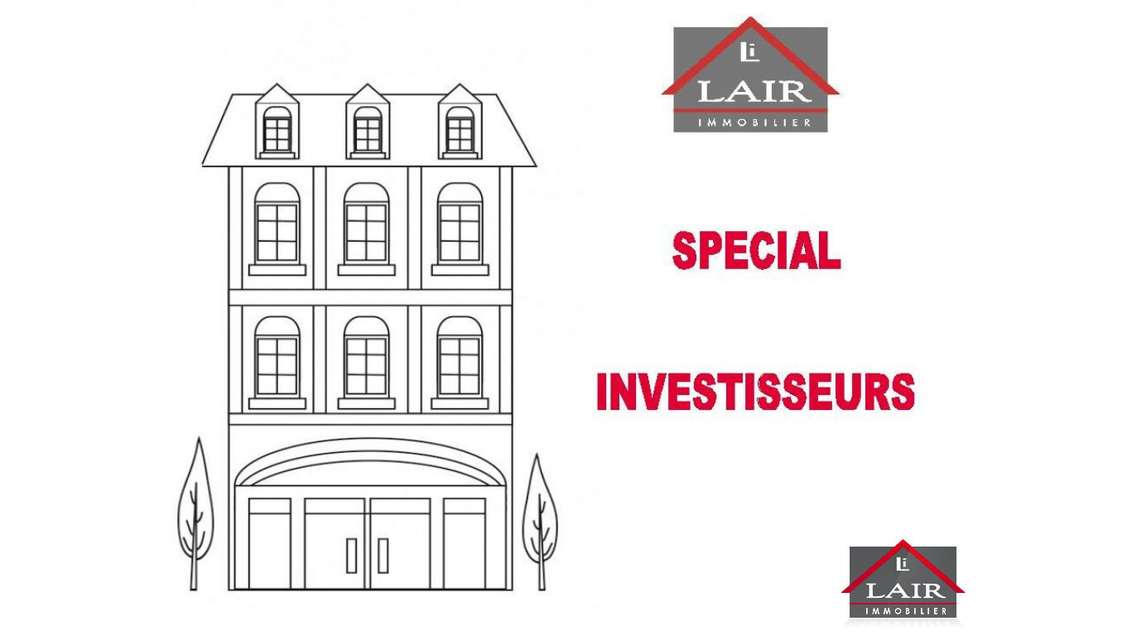 Immeuble de rapport 220m² à vendre centre Alençon