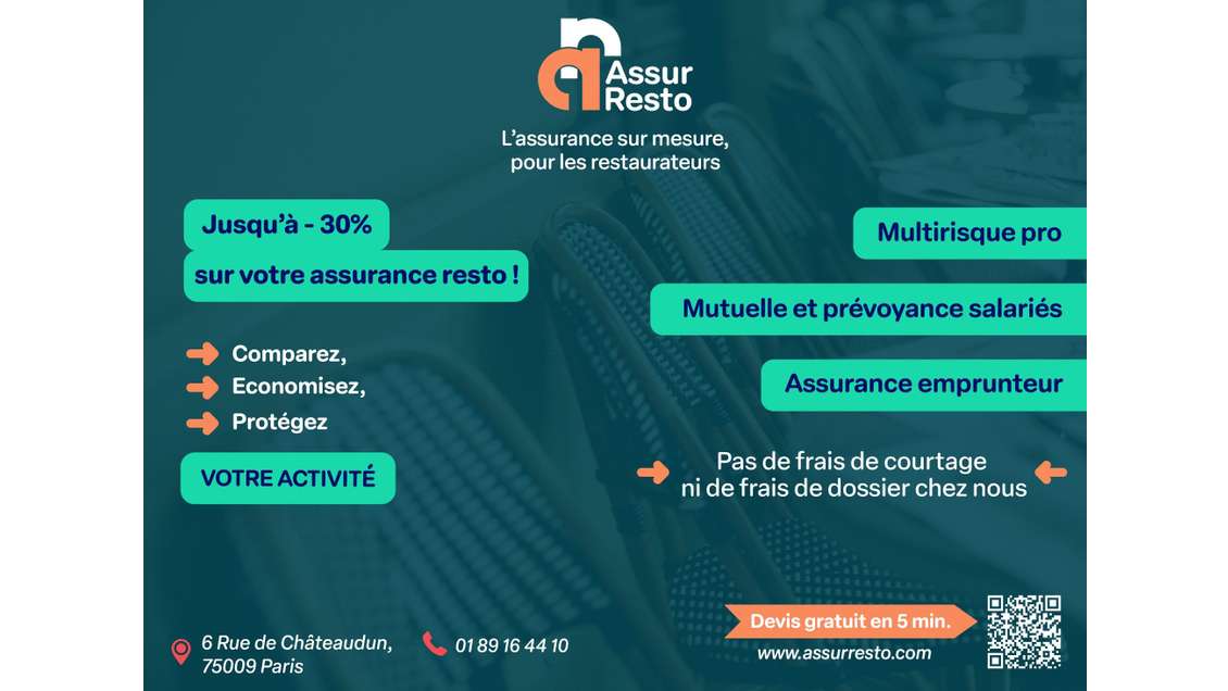 Vente bistrot terrasse et appartement 75012