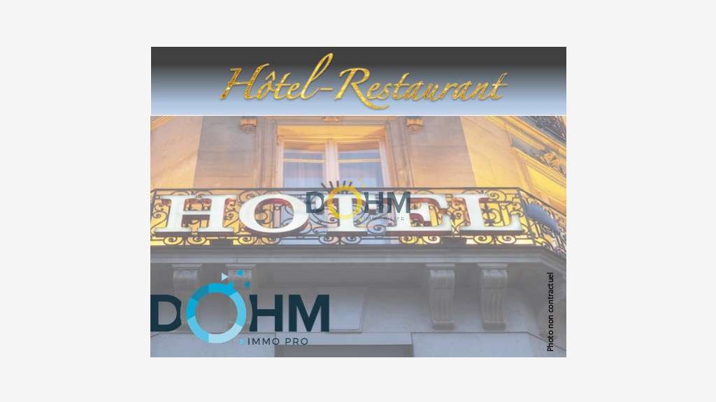 Vente murs et fonds hôtel-restaurant à Firminy