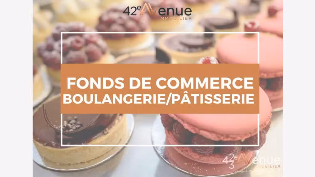 Fonds + murs point chaud boulangerie à St-Chamond