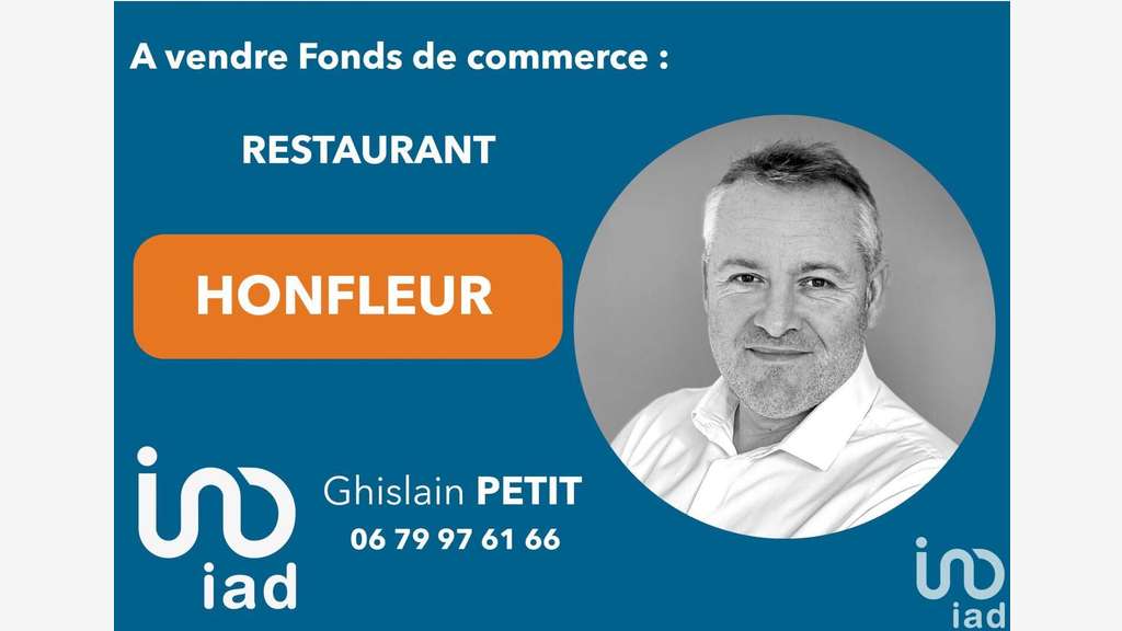 Vente restaurant 45 cvts de 449m² à Honfleur