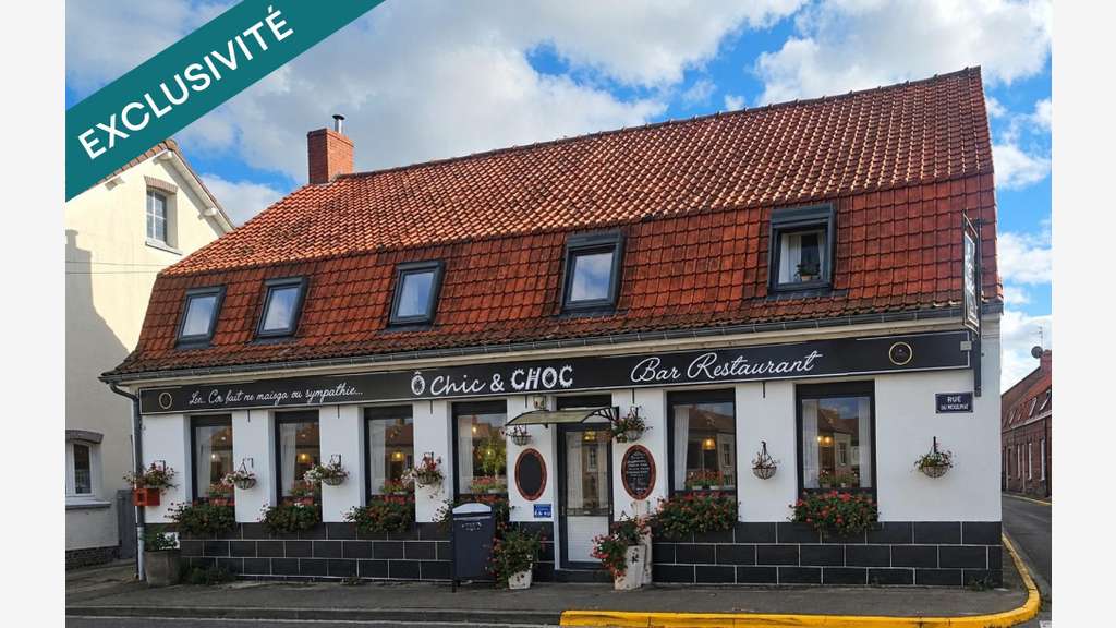Vente murs et FDC restaurant de 434m² à Arnèke