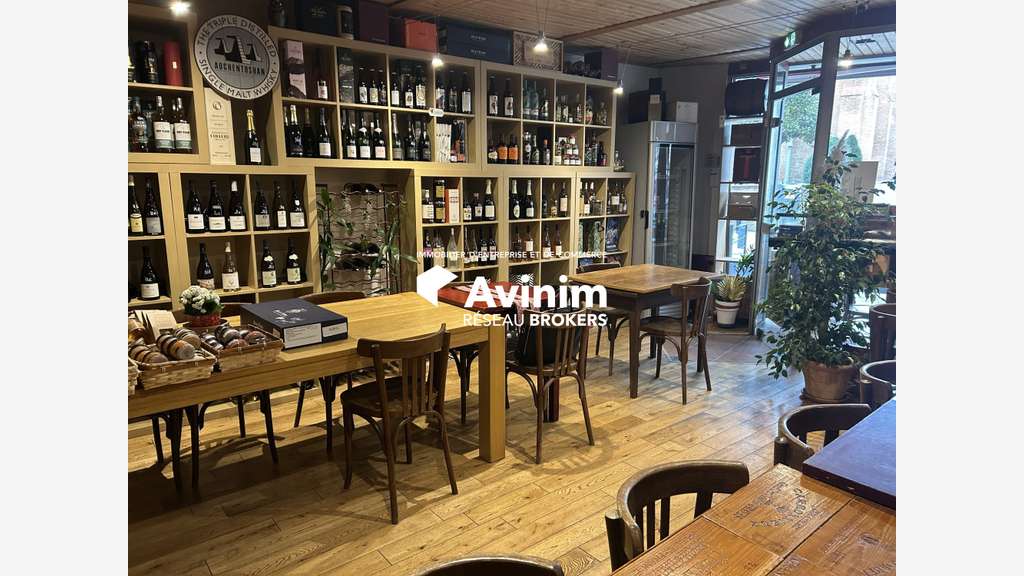 À céder cave à vins & restauration Blagnac centre