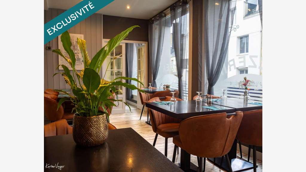 Vente murs et FDC restauration 220m² à Callac