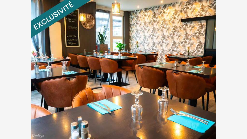 Vente murs et FDC restauration 220m² à Callac