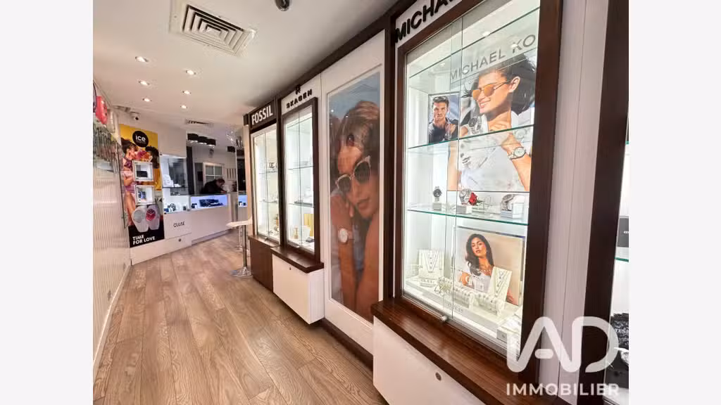 Vente FDC bijouterie horlogerie à Juan les Pins