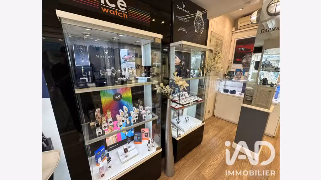 Vente FDC bijouterie horlogerie à Juan les Pins