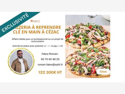 A vendre établissement clé en main 36m² à Cézac