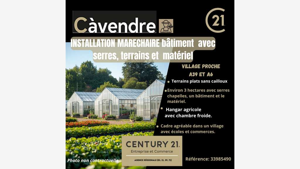 Vente installation maréchaire sur Chalon-sur-Saône