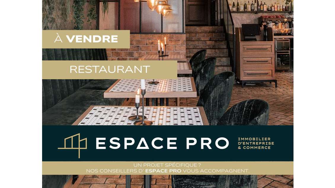 Vente restaurant terrasse à 3 min de Deauville