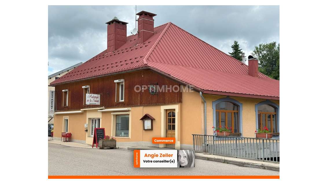 AV bar-restaurant avec appart T5 et loft à Foncine