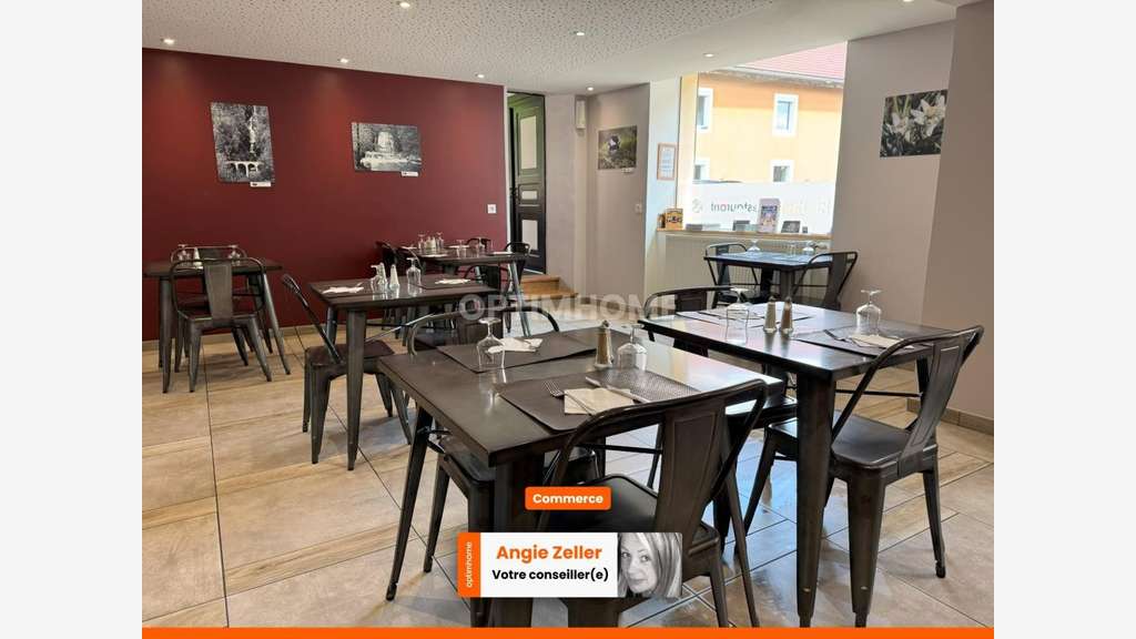 Bar-Restaurant et appartement T5 et loft à Foncine