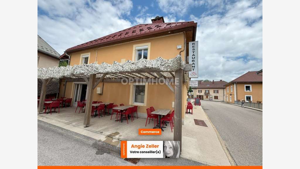 Bar-Restaurant et appartement T5 et loft à Foncine