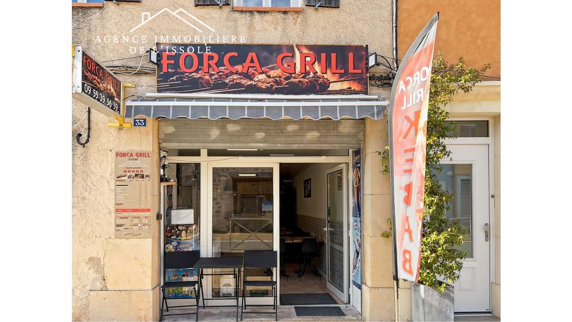 AV FDC restauration rapide, snacking Forcalqueiret