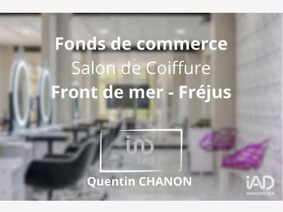 Vente salon de coiffure en bord de mer à Fréjus