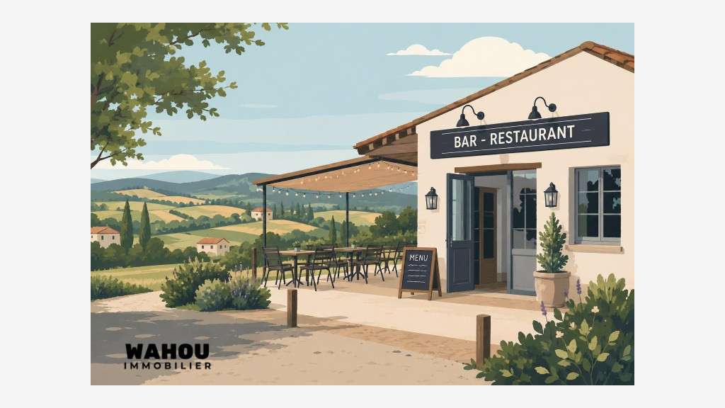 AV restaurant 130 couverts parking privatif Grasse