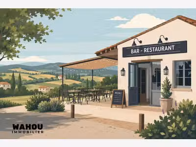 AV restaurant 130 couverts parking privatif Grasse