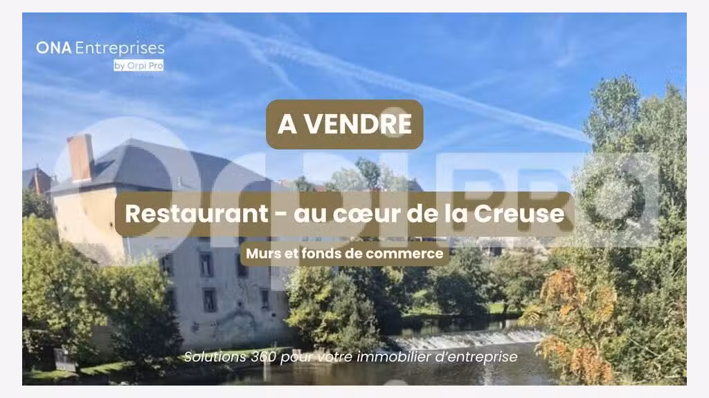 Vente magique auberge mur et fond La Celle-Dunoise
