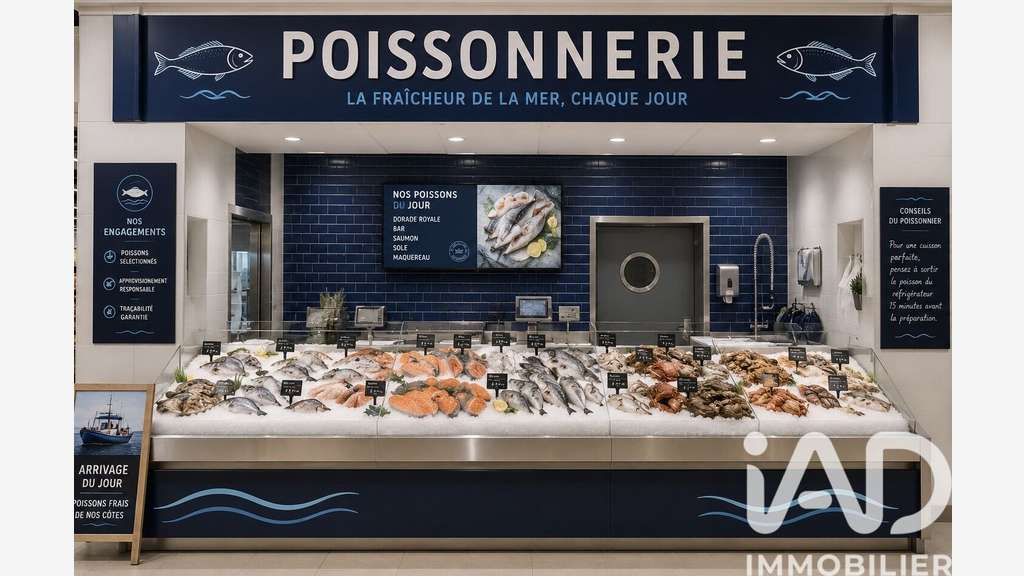Vente FDC poissonnerie à Le Portel