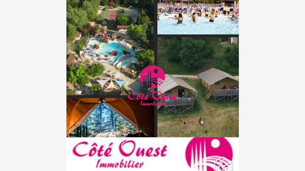 Vente camping 4 étoiles **** dans le Lot 