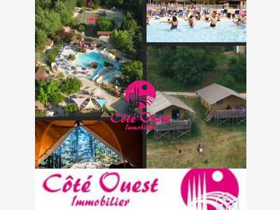 Vente camping 4 étoiles **** dans le Lot 