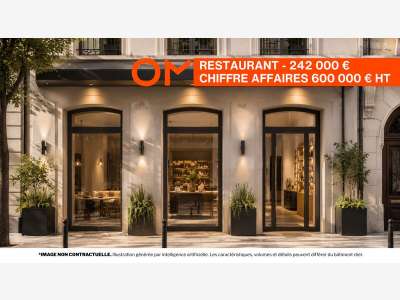 Vente restaurant en parfait état à Lyon 69006