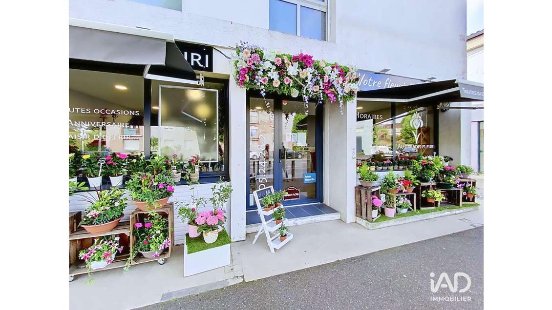 Vente FDC fleuriste axe passant à Mont-de-Marsan