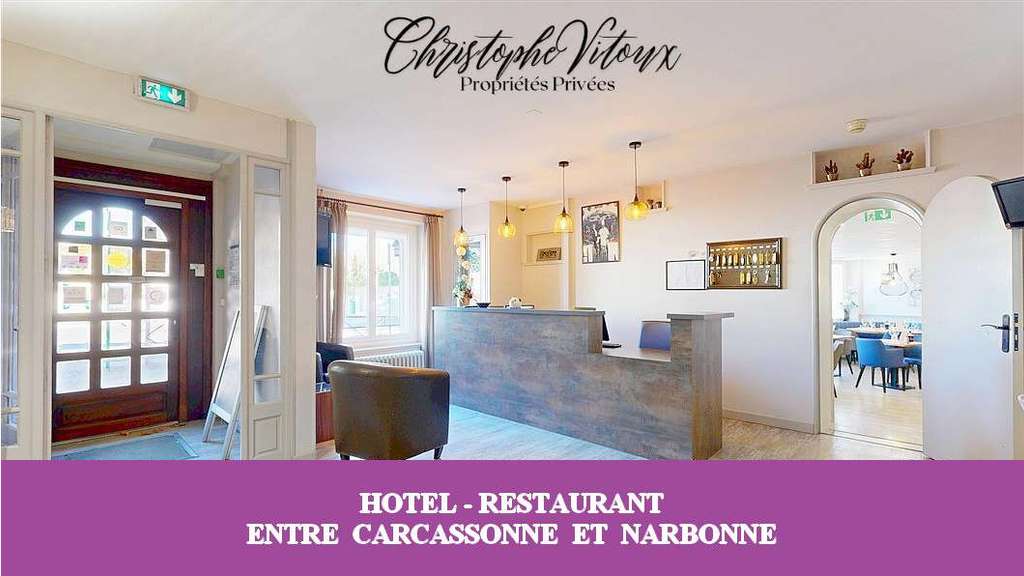 Vente hôtel restaurant axe Narbonne Carcassonne
