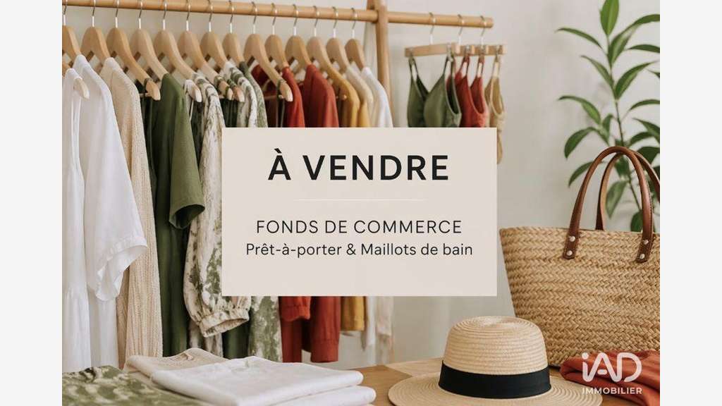 Cède Boutique prêt à porter à Noirmoutier en l'Ile