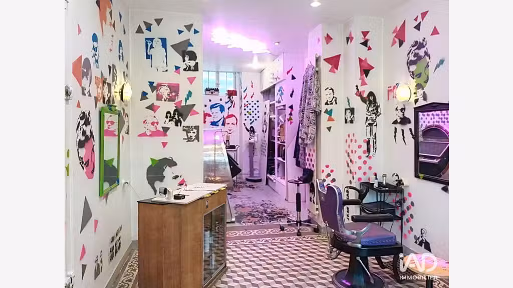 Vente salon de coiffure avec logement Paris 75019