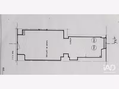 Vente salon de coiffure avec logement Paris 75019