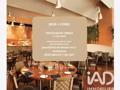 Vente très beau restaurant à Rosny-sous-Bois