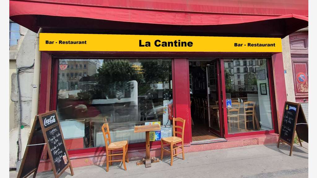 AV murs et fonds bar restaurant la Plaine St Denis