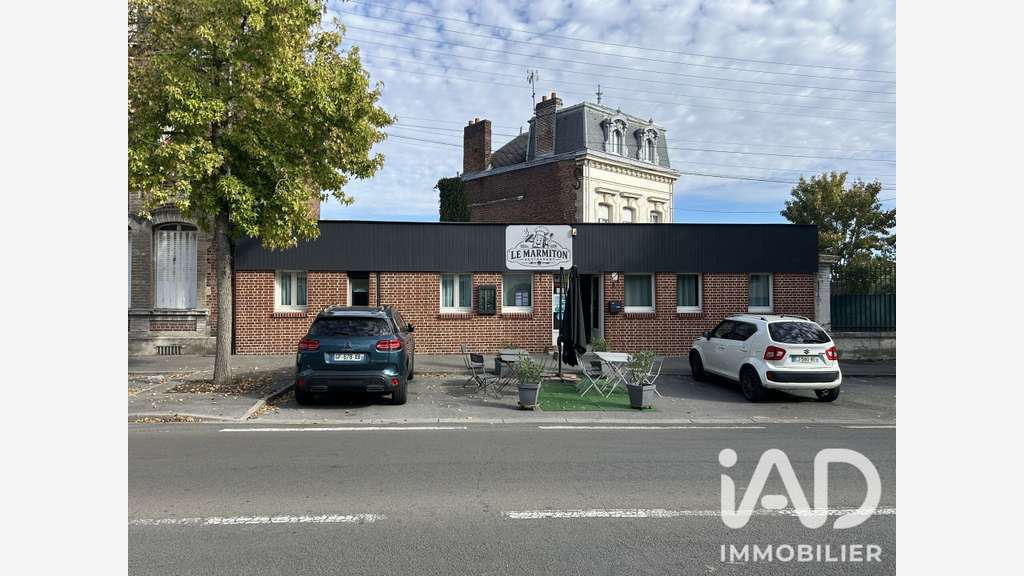 Vente FDC et murs restaurant 190m² à Saint-Quentin
