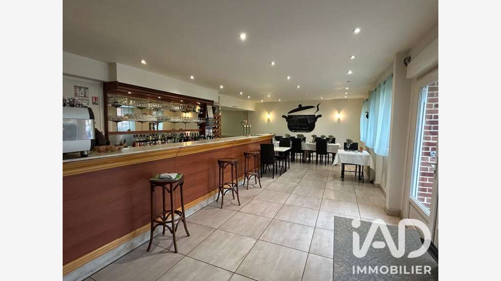 Vente FDC et murs restaurant 190m² à Saint-Quentin