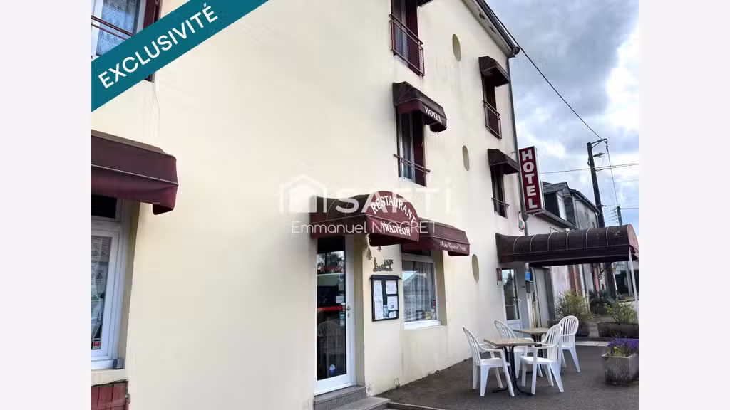 Bel hôtel restaurant totalement équipé à Saulieu